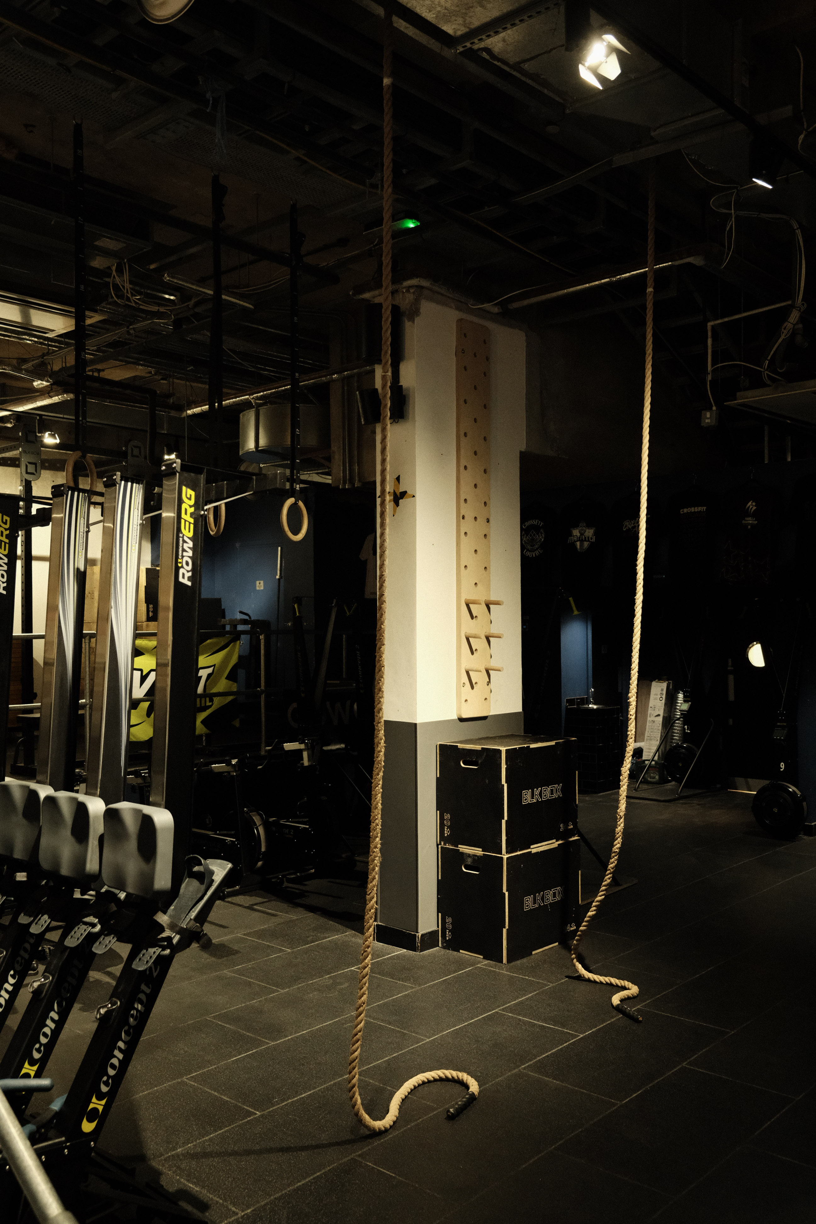 Liverpool Street CrossFit ropes area